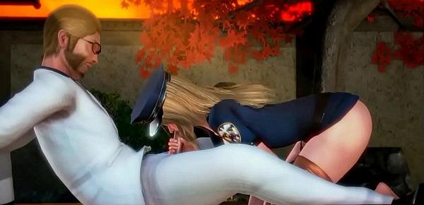  Cute teen cop girl hentai having sex with a man in hot xxx gameplay